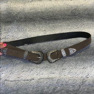 Super cute Double buckle, fashionable belt!